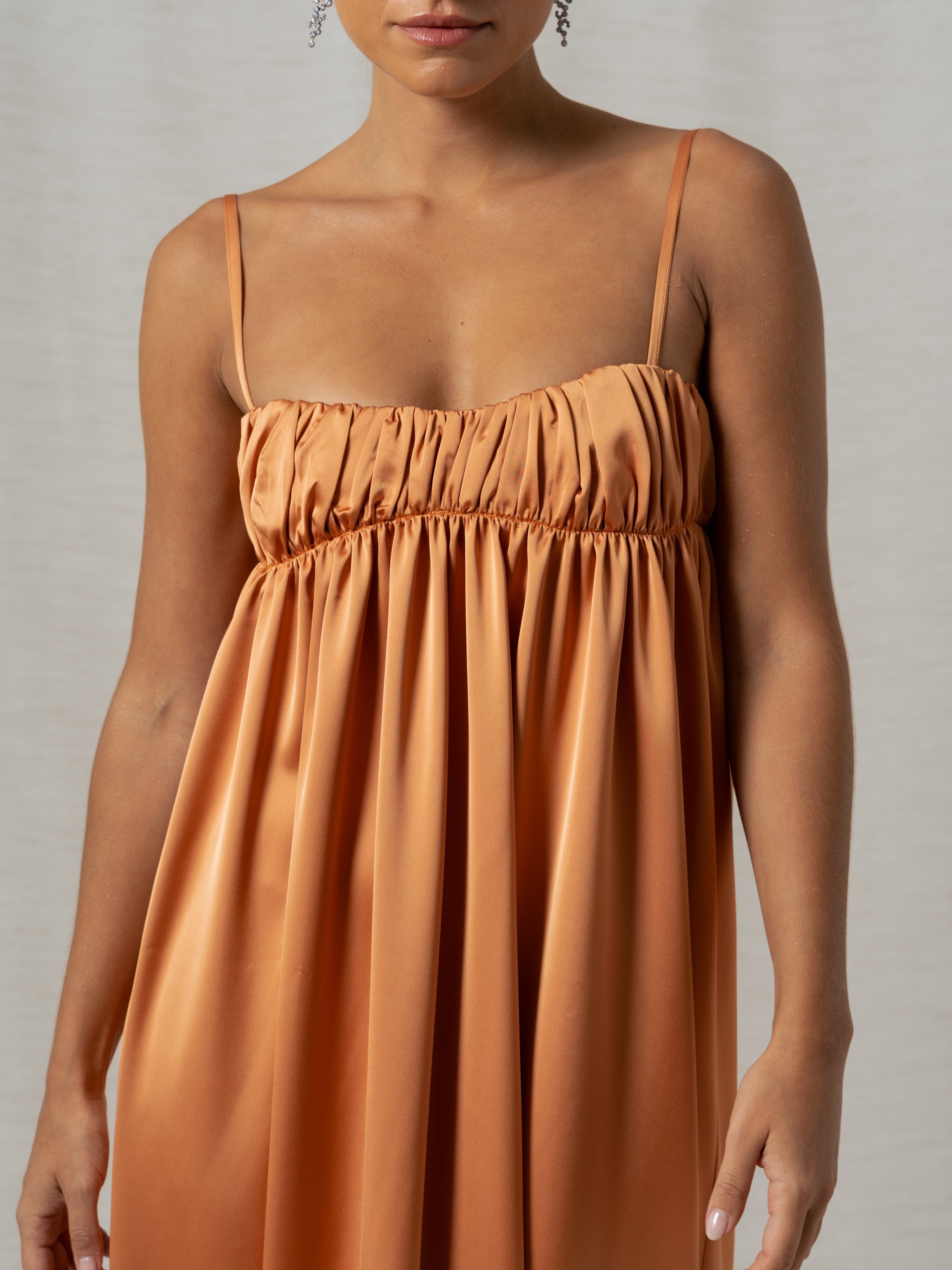 GILDA ORANGE MAXI DRESS