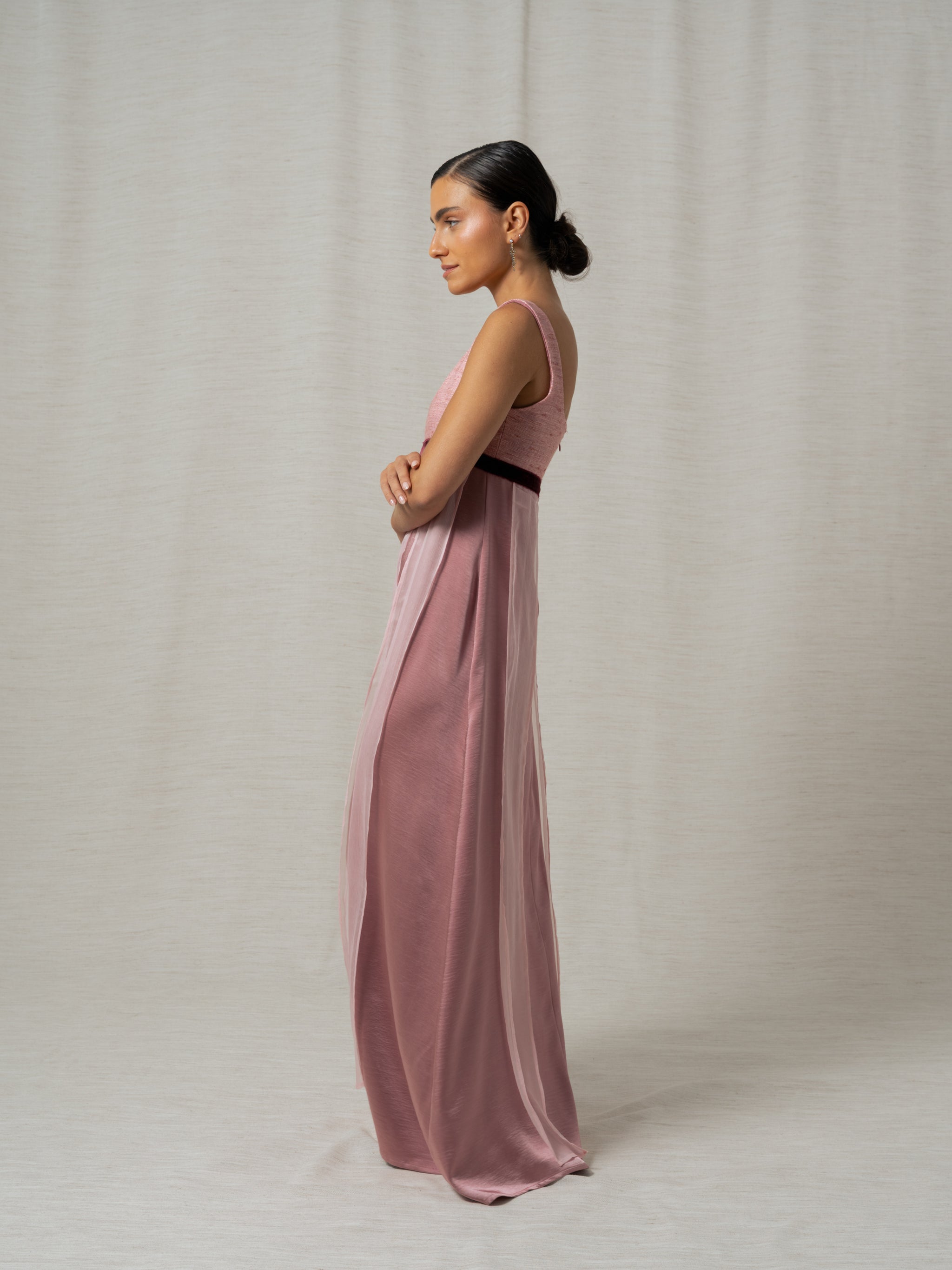 PENELOPE PINK MAXI DRESS