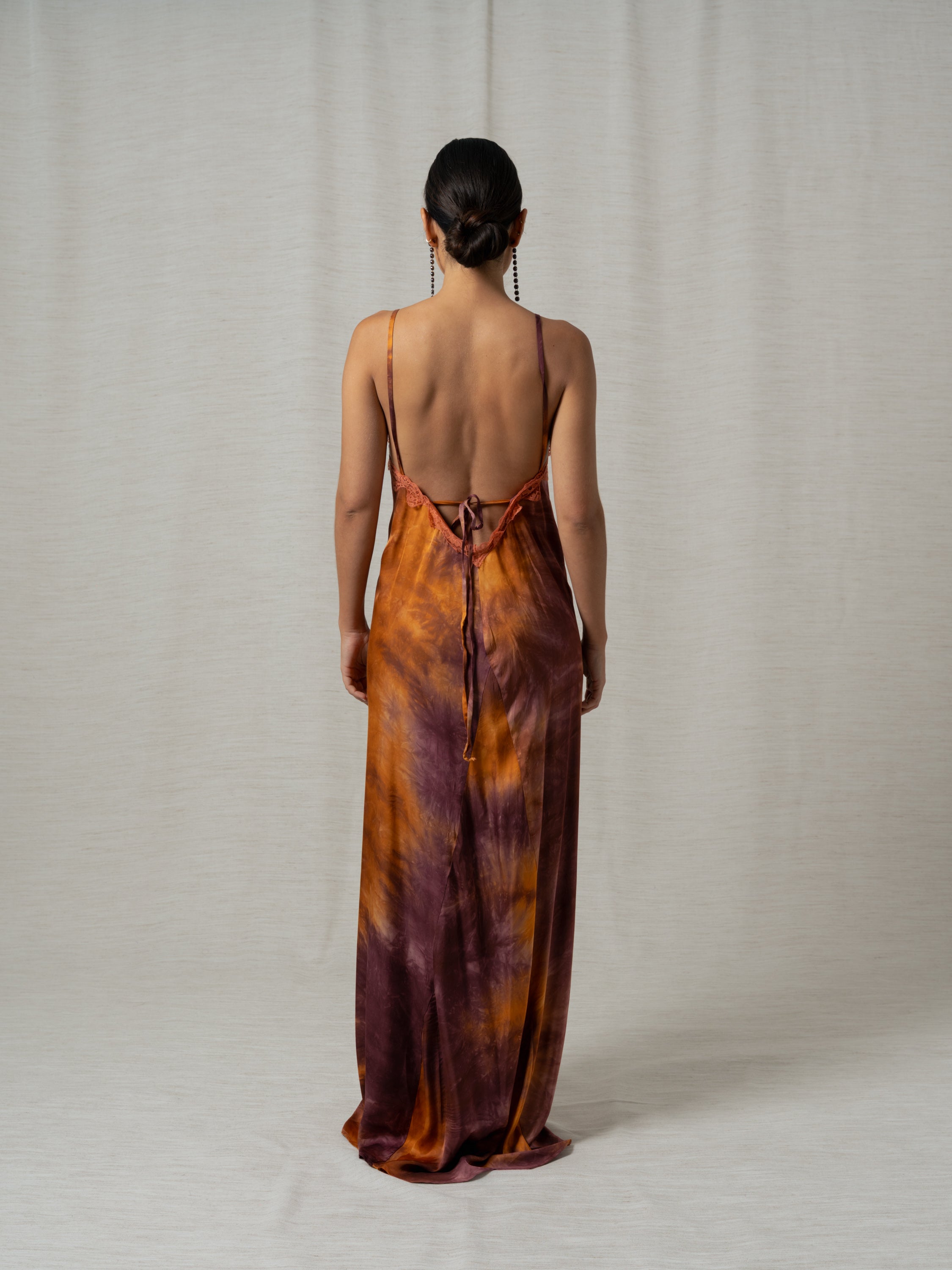 VITTORIA ORANGE MAXI DRESS