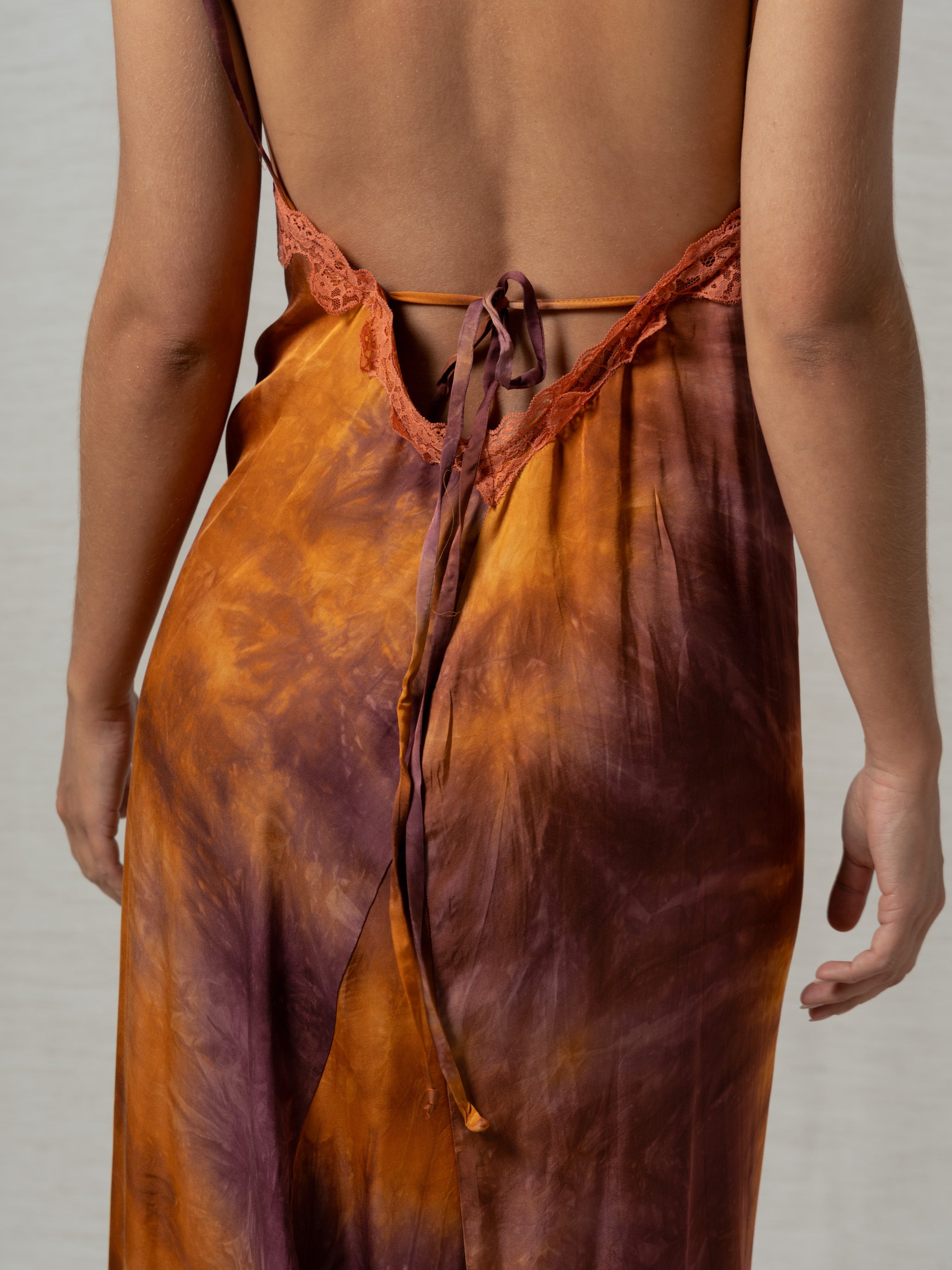 VITTORIA ORANGE MAXI DRESS